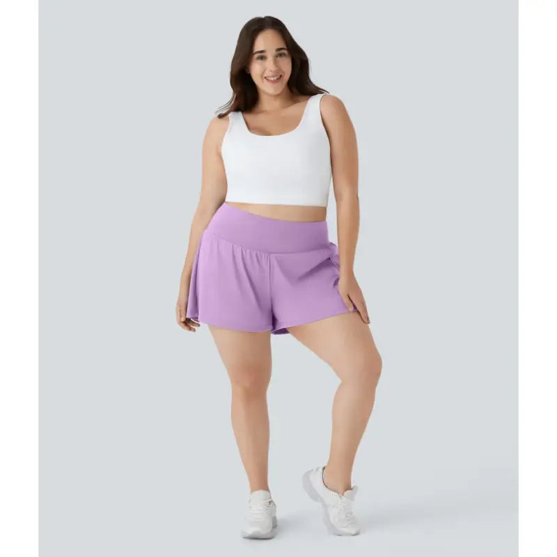 Yara™ | Ultra Comfortabele 2‑in‑1 Yoga Short