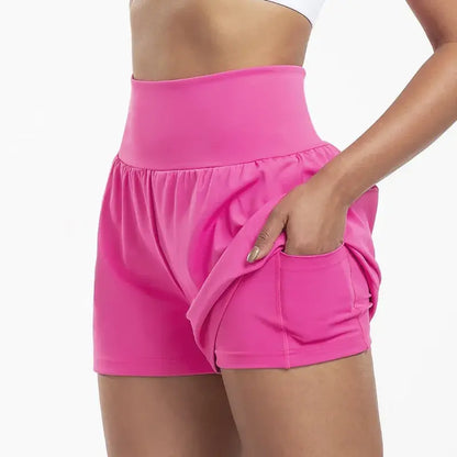 Yara™ | Ultra Comfortabele 2‑in‑1 Yoga Short